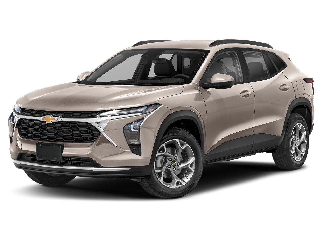 2026 Chevrolet Trax ACTIV in White Sands — front three-quarter view