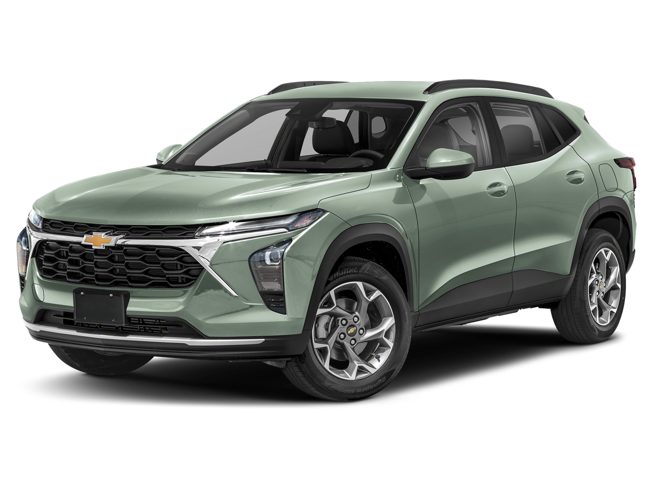 2026 Chevrolet Trax ACTIV in Cacti Green — front three-quarter view