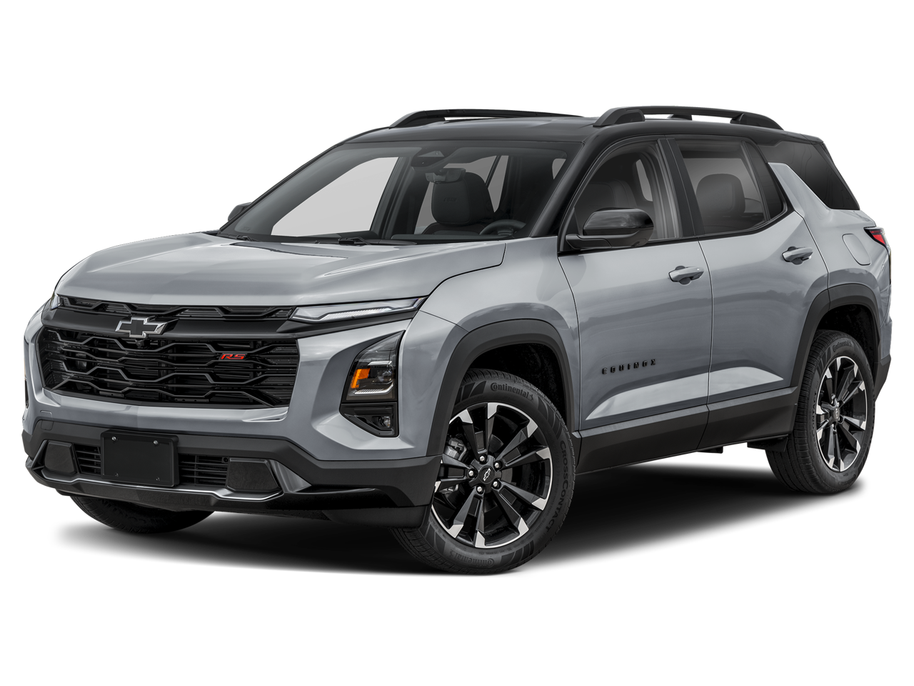 2027 Chevrolet Equinox FWD RS in Sterling Gray Metallic — front three-quarter view