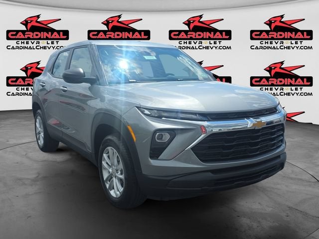 2026 Chevrolet Trailblazer LS in Sterling Gray Metallic — front three-quarter view