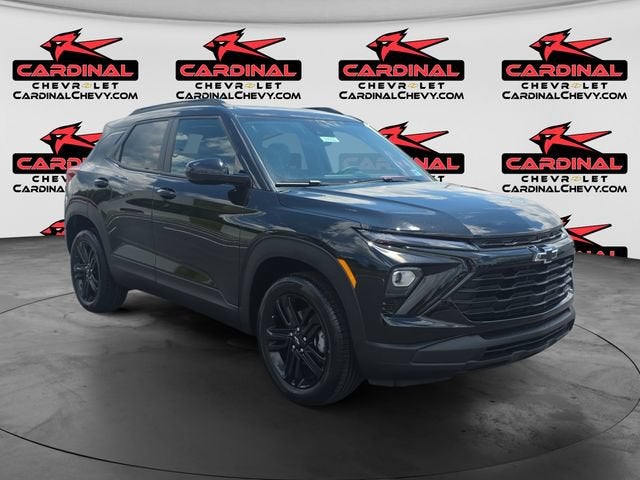 2026 Chevrolet Trailblazer LT in Mosaic Black Metallic — front three-quarter view