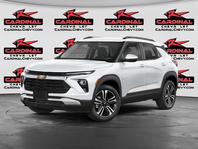 2026 Chevrolet Trailblazer LT in Summit White — front three-quarter view