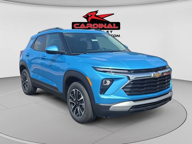 2026 Chevrolet Trailblazer LT in Marina Blue Metallic — front three-quarter view