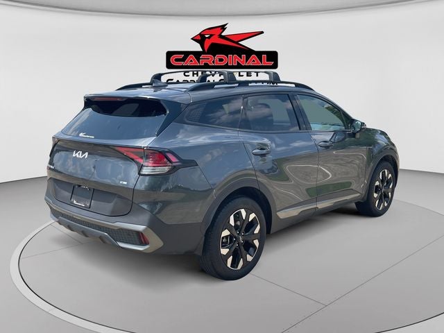 2024 Kia Sportage — rear three-quarter view